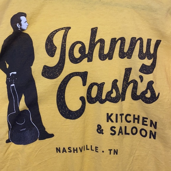 Johnny Cash Nashville Saloon Tee - Picture 4 of 5